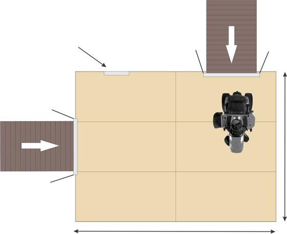 Maximizer Baby Barn right configuration